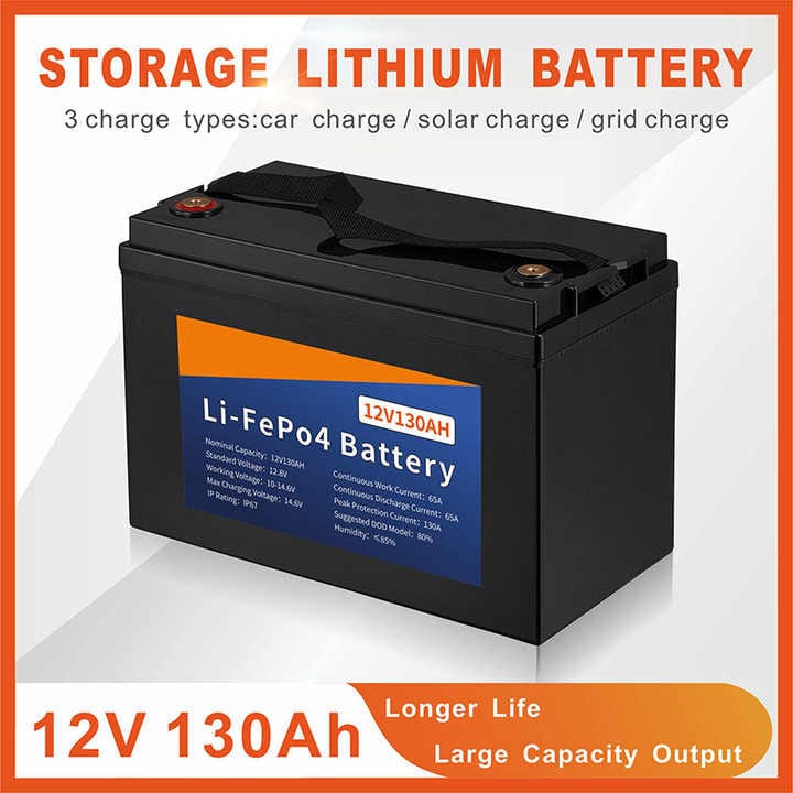 LiFePO4 12v 100AH to 400AH Lithium-ion Battery